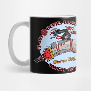 VF-301 Devil's Disciples Nose Art Mug